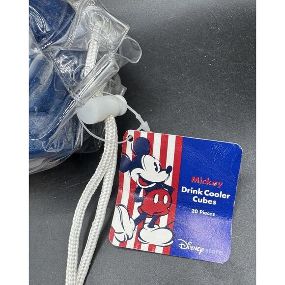 1990’s Disney Store Red White & Blue Mickey Mouse Reusable Ice Cubes 4th July D3 - Picture 3 of 9